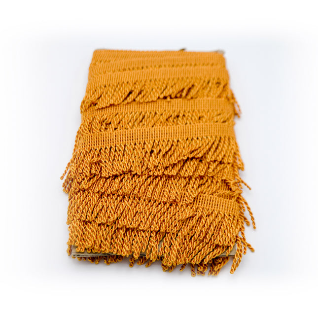 2.5" Orange Bullion Fringe