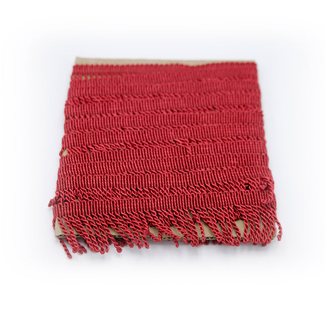 2.5" Red Bullion Fringe