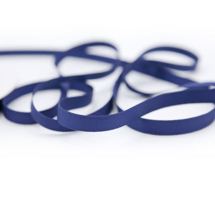 3/8 Inch Navy Blue Grosgrain Ribbon – 50 Yards
