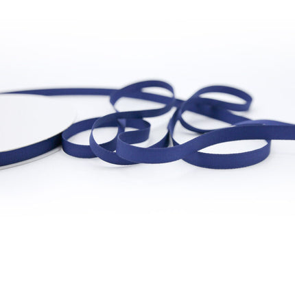 3/8 Inch Navy Blue Grosgrain Ribbon – 50 Yards