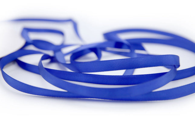1/4-Inch Royal Blue Satin Ribbon