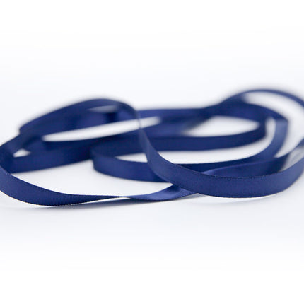 Navy Blue Ribbon - Satin Finish