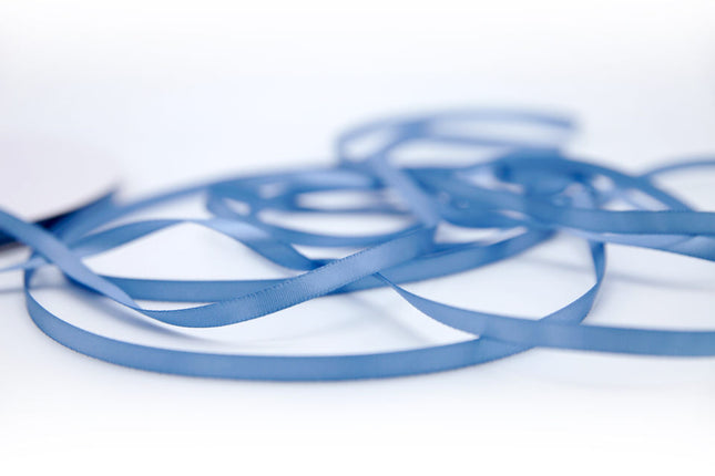 3/8 Inch Electric Blue Grosgrain Ribbon