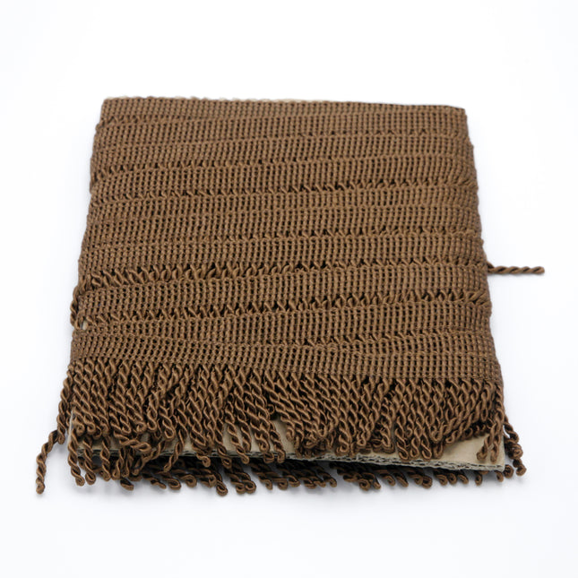 2.5" Brown Bullion Fringe