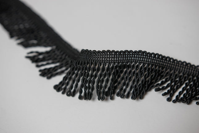 1.5" Black Bullion Fringe