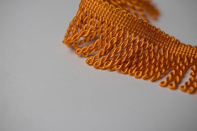 1.5" Orange Bullion Fringe
