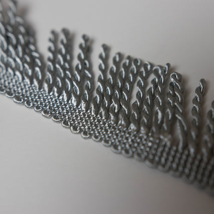 1.5" Silver Bullion Fringe
