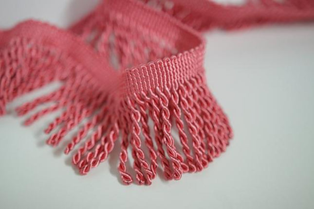 2.5" Pink Bullion Fringe