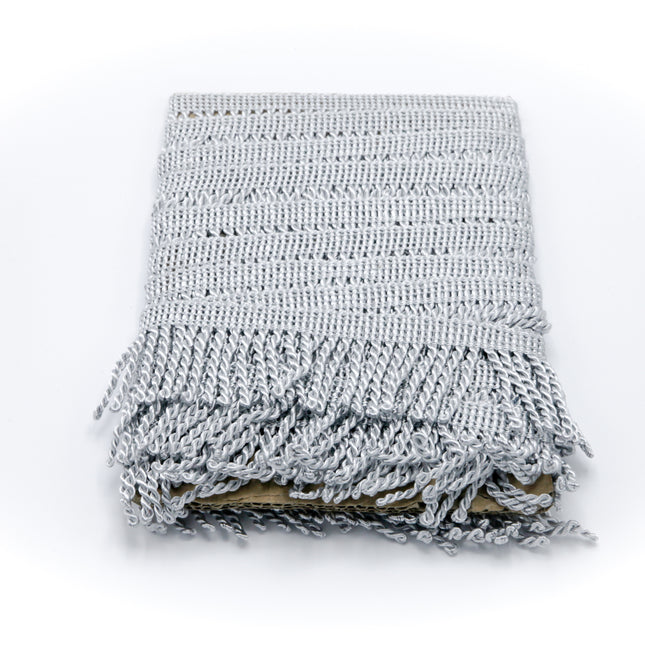 2.5" Silver Bullion Fringe