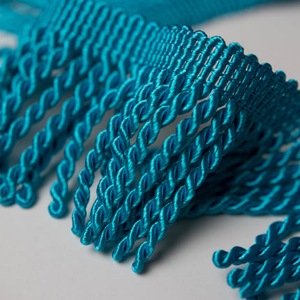 2.5" Turquoise Blue Fringe